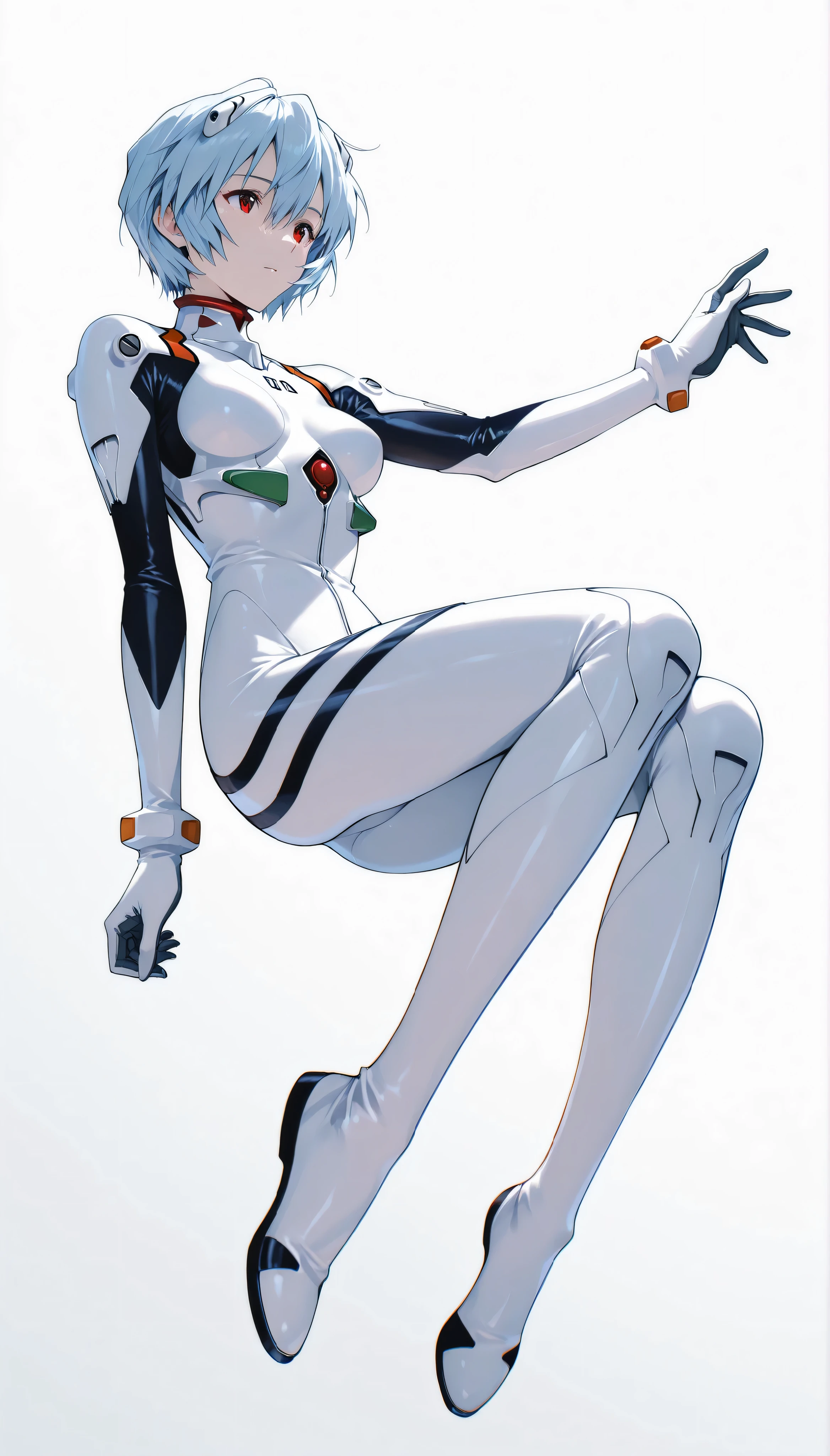 one robot on the moon, 20m tall robot, white body, tall head, helmet, thick neck, slender hands, long hands, long waist, slender legs, very long legs, narrow ankle, full body, hq, milky way, japanese anime movie style