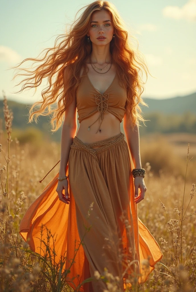 Red hair, poppy-red clothes, glasses, stud earrings, vintage, feminine, 8k, masterpiece, best quality, excellent detail) , (high saturation, best shadows, best light, extremely delicate bleaching) dark style, Cybelle, Swan girl, valkyrie, air elemental, winged girl, large white wings, athletic, fit, fitness model, athletic, athlete, athletic fashion model, tall, strong, great abs kind expression