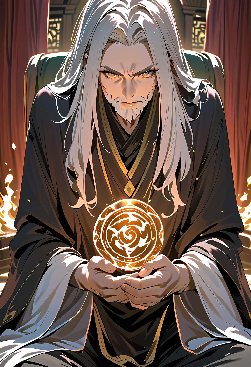 The Retired Wizard　Reincarnated as a monk　