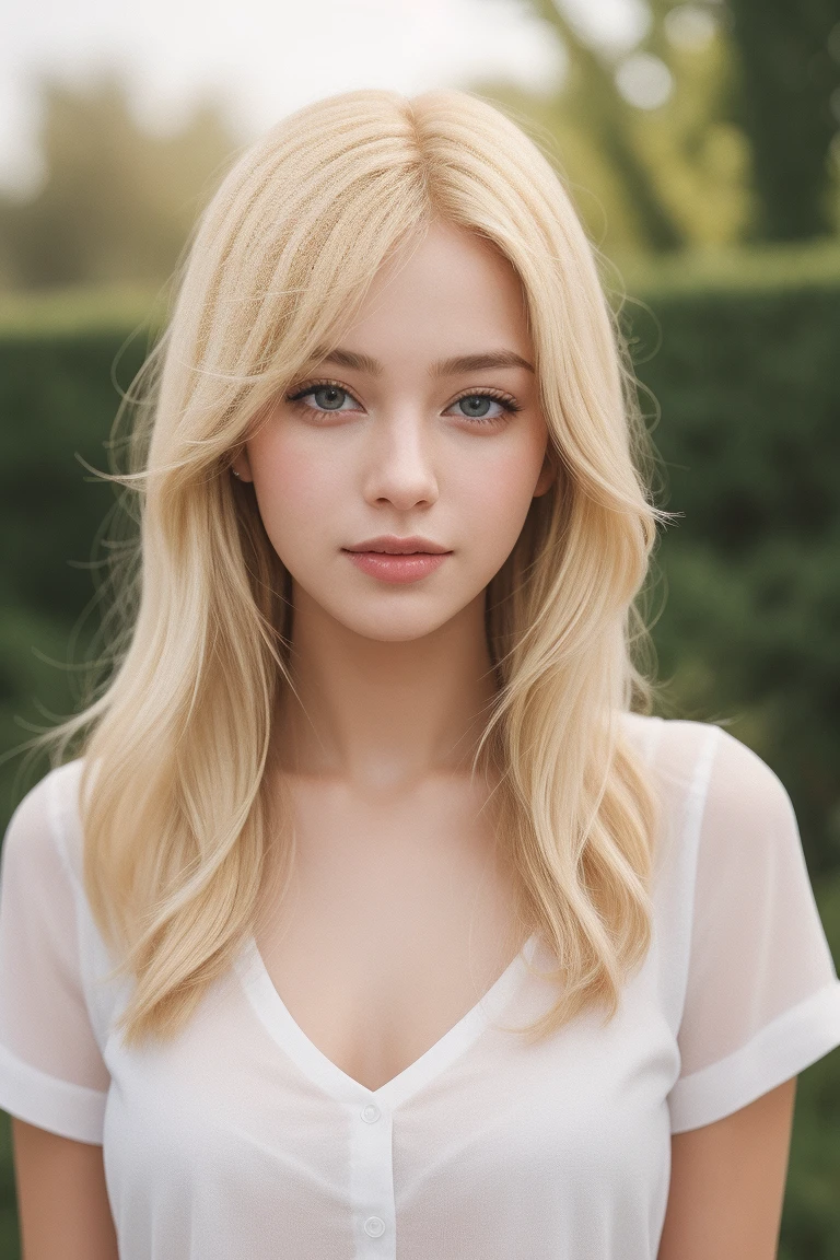 masuter piece, best qualtiy, (realisitic, Photorealsitic:1.37), ((独奏)), 8K image quality, Extremely delicate and beautiful, splendid, Official art with attention to detail, Ridiculous, Unbelievably ridiculous, huge filesize, ultra-detailliert, ighly detailed, (Cute little girl s), (detailed girl), extremely detailed eye and face, Beautiful detailed eyes, Light makeup, ((Perfect female figure)),  Slim waist, (Nordic beauty), blonde  hair, With bangs, ((fullllbody)), ((Put the head in the frame)), ((dressed casually, random)), An amusement park, ((Open your mouth, smiling with squinting eyes)),