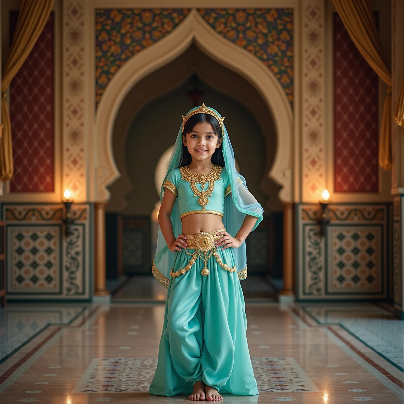 Create photo of little Lord krisna