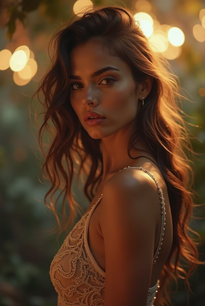 generate hot images with the same woman, at least 6 photos