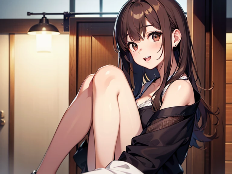 (masterpiece、Highest quality、High resolution、Realistic photo、Real looking skin:1.1)、
(The woman stands in the living room of the apartment、Sitting、Squatting down and taking off my panties々I'll show it to you.:1.8)、
(She looks happy and smiling:1.5)、
(She is wearing a sleeveless turtleneck sweater:1.8)、
(She is wearing a wine red flared pleated mini skirt.:1.8)、
(She is wearing loose white socks:1.8)、
(The panties are white and patterned:1.5)、
(She has long brown hair.:1.5)、
(She is 20 years old:1.5)、
(She is a model and is very beautiful.:1.5)、
(Her breasts are D cups:1.5)、
(She has beautiful legs:1.5)、
(The location is the living room of a luxury apartment.:1.5)、
1 Japanese Girl、solo、Full Body Esbian、Beautiful Eyes、Shining Eyes、Shining thighs、NSFW