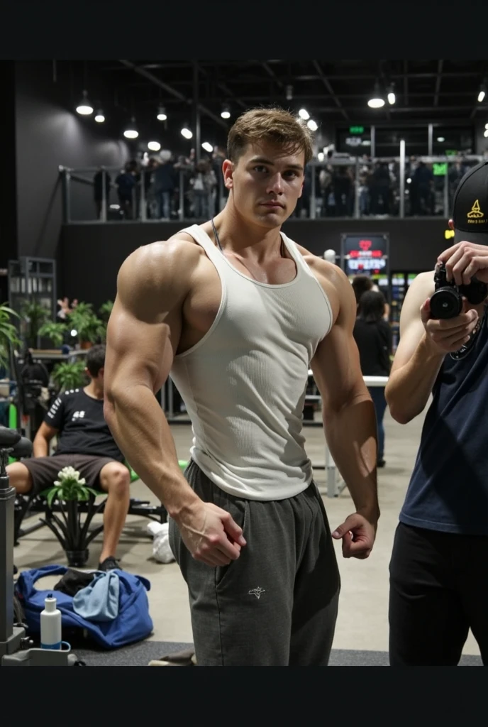 Athlete mens fisique