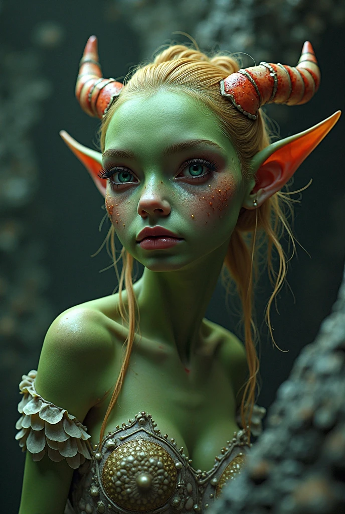 Anthropomorphic female grinch grasshopper mage. Official Art – Charecter profile. An Award-Winning Digital Masterpiece In 4K Ultra HD, Extreme Detail And Intricate Realism. Symmetrical Face. This Concept Art Brought To Life By The Hands Of Artists Like Wlop & Artgerm In A Stunning 2D Vector Illustration.Background Is A Panoramic Vista.