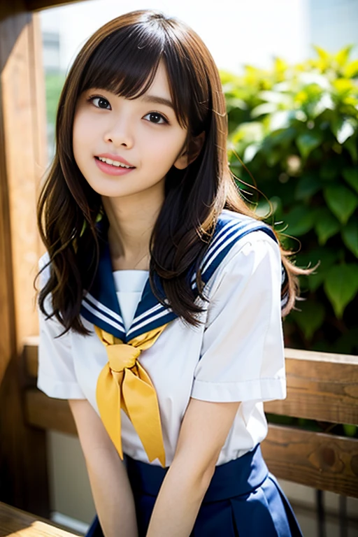 ((masterpiece:1.1)), (16K resolution),(RAW photo),(highest quality:1.5), (ultra high resolution:1.6), single lens reflex digital camera,extremely sharp focus,Completely naked,
(Photorealistic),Image clarification,(13 year old cute girl), baby face, Round face and small face,(nsfw:1.3),Very detailed high-level Japanese beautiful girl,highly detailed face,perfect anatomy,(Very seductive appearance),(Moist and shining eyes), squatting,
(spread legs:1.1),(open legs wide:1.1),
 (up skirt:1.3),(panty lift:1.2),(show off vagina:1.4),hands on knees,real human skin,  (Angle from the front),  short skirt, Japanese high school girl uniform, sailor suit, whole body,embarrassed,looking at the viewer,(Random hairstyle :1.2),field,Grassland,Raise one hand