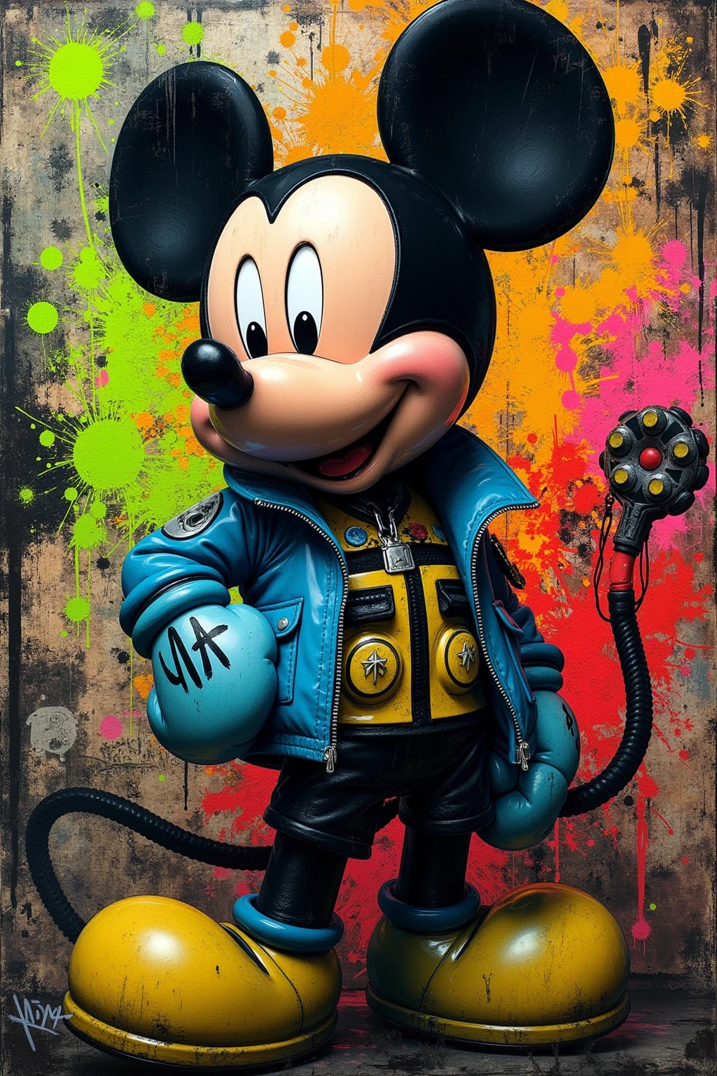 Cyberpunk Mickey, , Roberto