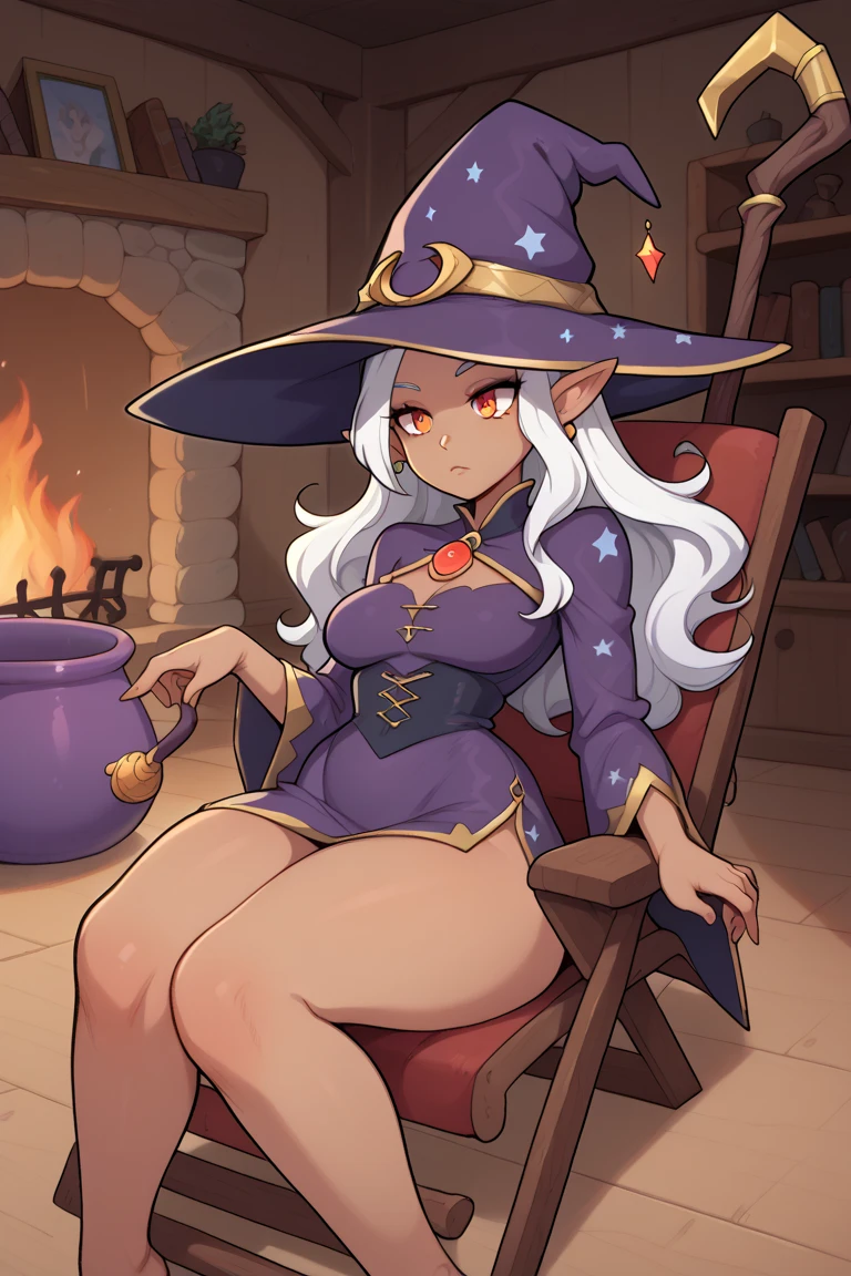 witches cavorting around a fire. under the moon. no inhibitions, carefree, careless
