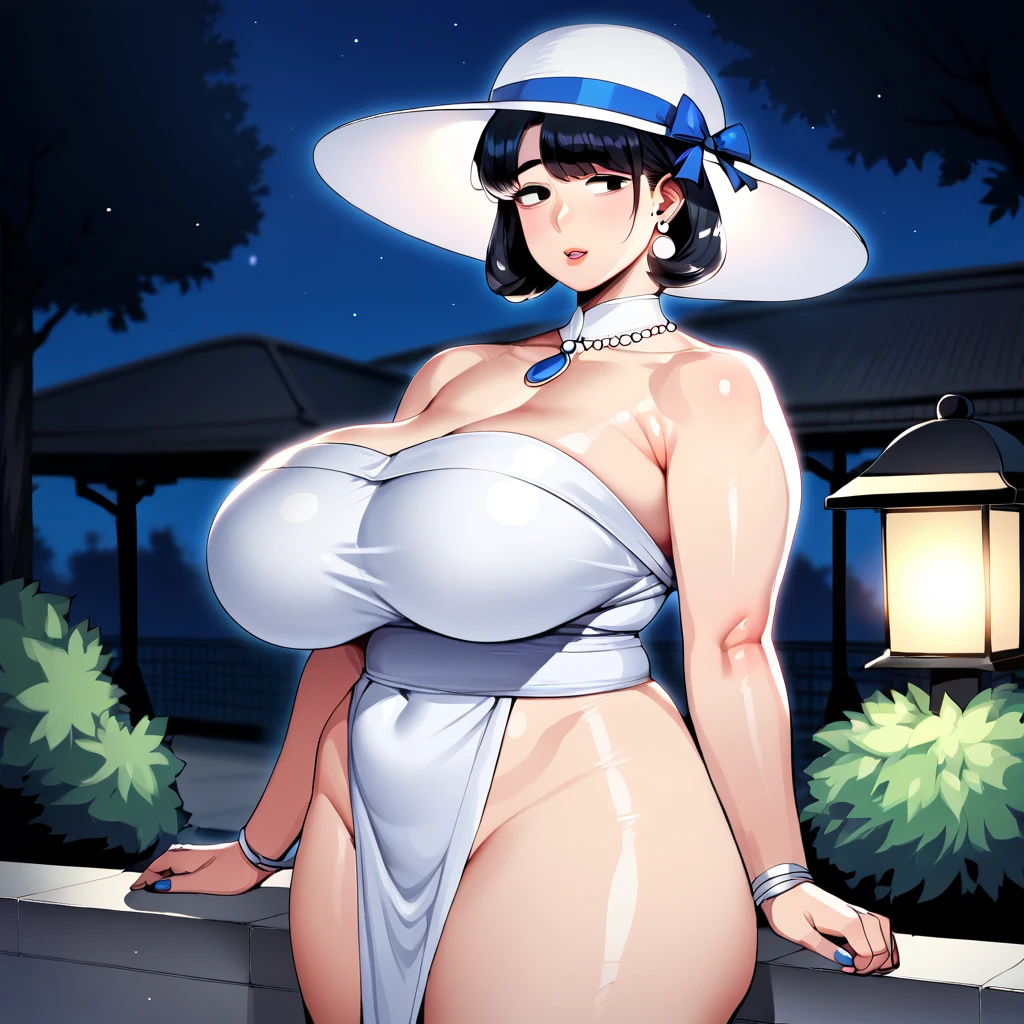 Mulher pregnant com vestido roxo gigante, From the front, high qualiy, awardwinning, high resolution, 8K standing alonemastery, standing alone, 1womanl, from the front, mellow, milf, purple cropped hair, blue colored eyes, glad eyes, long robe decotado , tall woman, 29-years-old, milf, olhar glad, cuvilinear body, Big locks and pussy, huge ass breasts, huge ass , huge ass niples, hein, pregnant, pregnant woman, cabelo roxo, long robe, hinterland, dress covers the legs, olhar glad, glad, glad
