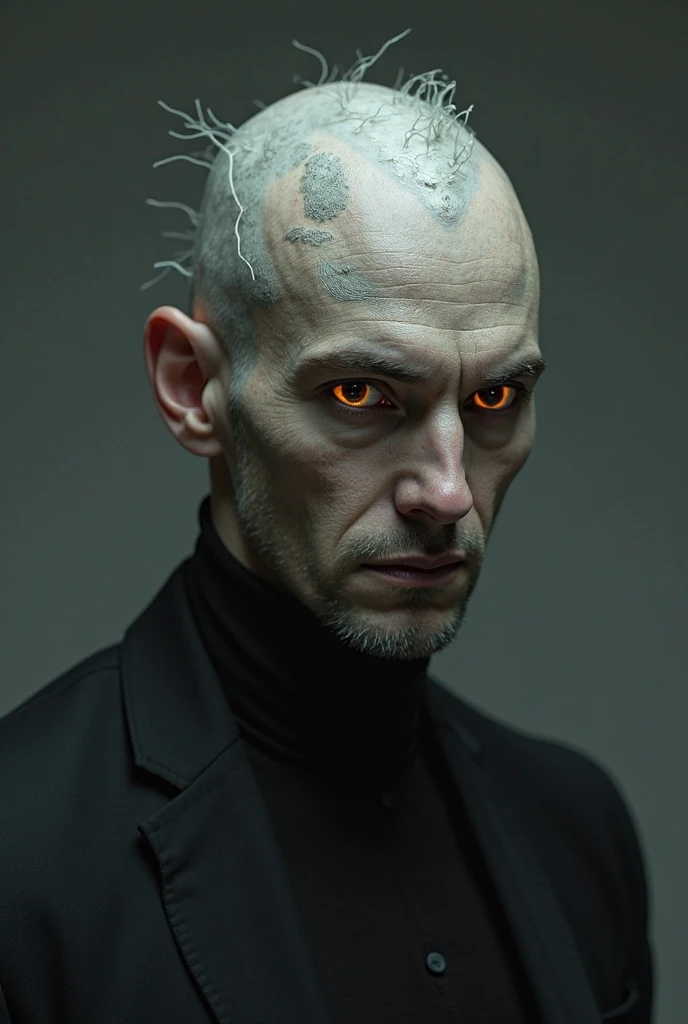 My name is Ozob An albino replicant with a grenade in his nose