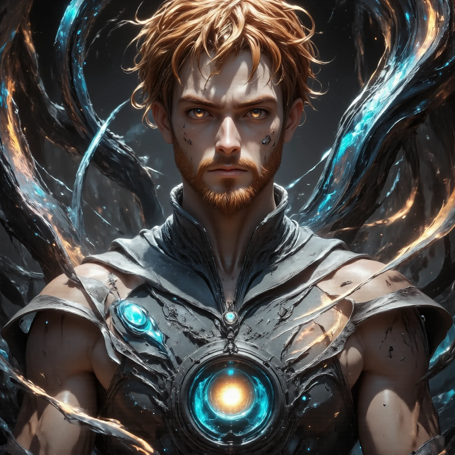 Highly detailed, High Quality, Masterpiece, beautiful, (EnergyVeins:1.5),<lora:EnergyVeins:1>, solo, cowboy shot, gigachad, <lora:Char_Sigmas_GigaChad:0.75>, topless, topless male,