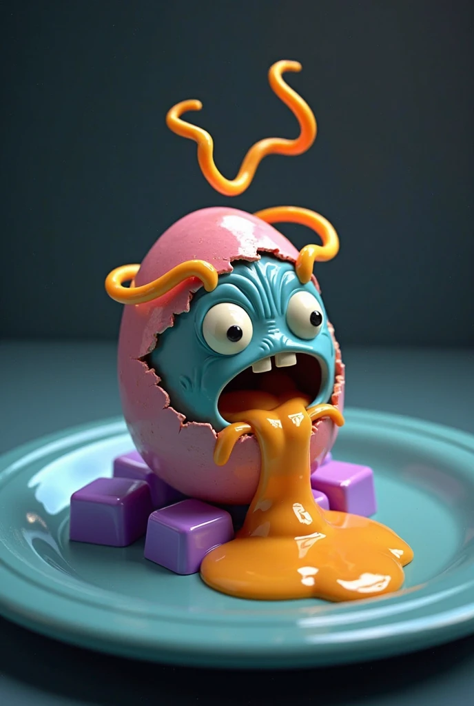 wacky, colorful, crazy, abstract, epic, vibrant, trending on artstation, depth map, ambient occlusion, chromatic aberration, 8k post-processing highly detailed, symmetrical, coherent, subsurface scattering, unreal engine 5