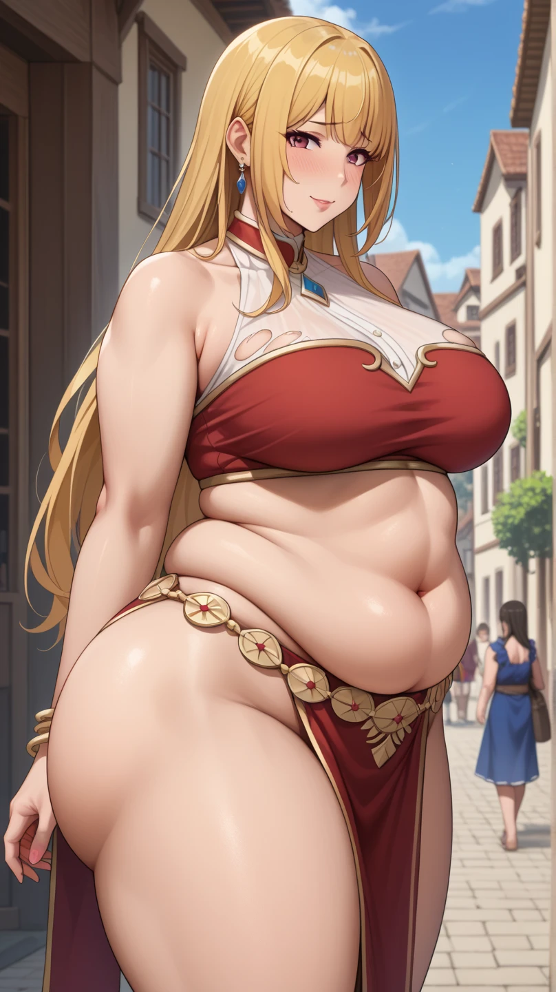 Hentai、High resolution、smile、Colosseum in ancient Rome、Her breasts are super big、Deep brown tanned skin、Prinz Eugen、A chubby female gladiator spreads her legs and flirts、Perfect proportions、Cowboy Shot、Fatty thick legs、Sweaty、Clear eyes