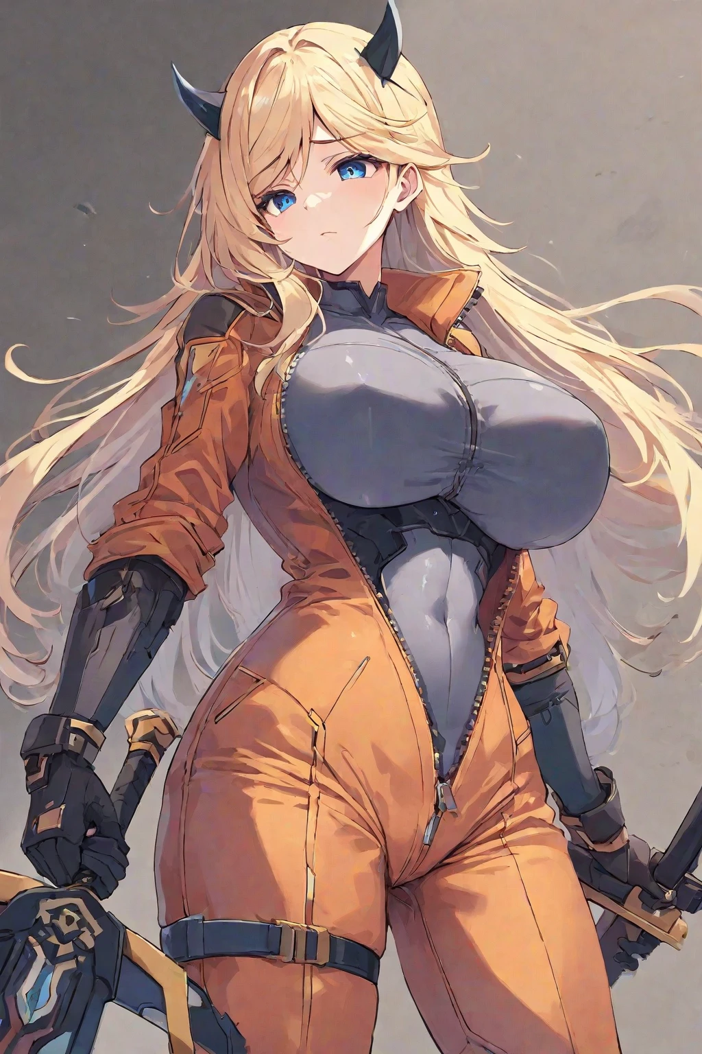 1girl, utsushimi kemii, boku no hero academia \\\\\ masterpiece, best quality, very aesthetic, absurdres, newest \\\\\\ slim body,///// by dodok,by nyantcha,cutesexyrobutts , by khyle,,//////light brown hair  , cap,  black catsuit .  white background, simple background, dark brown eyes, zipper running down the middle, left slightly down to reveal her cleavage
