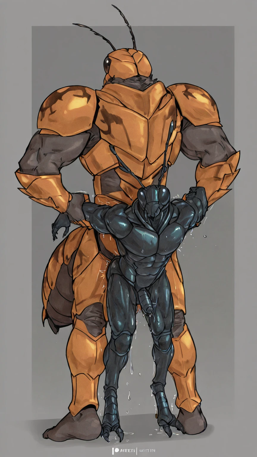 score_9, score_8_up, score_7_up, score_6_up, 1boy, solo, indoors, nude, ass up, in bed, on all fours, seductive face, plain background 
BREAK
<lora:METurianPonyV6MF:1>, ((turian)), 1boy, alien, horns, perfecteyes, teal eyes, grey skin, white carapace, ((male)), extremely detailed, (bodybuilder, big muscles:1.5), narrow waist, wide hips, ((huge ass:1.3)), bubble butt, thick thighs, <lora:add-detail-xl:2> 
BREAK
photo, amateur, flash, front view, dutch angle