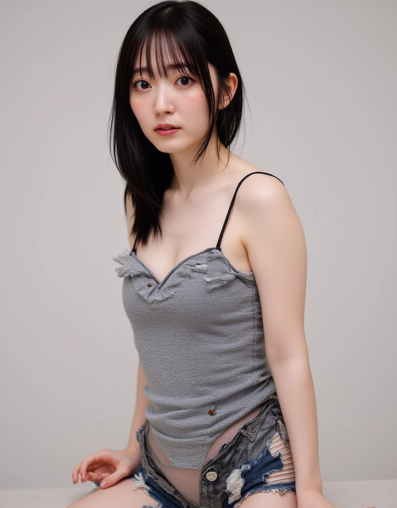Full-body photo, In the Africa slum alley.There have too many homeless black man.The most cheap Chinese godness prostitute, streetwhore,streethooker,A very clear face,tatto on the face and breast, Standing by the dirty slum alley,soliciting clients on a night poor and dirty street, night, eye contact, looking at client,A sexy and teasing expression, masterpiece, best quality, perfect detail, perfect face detail, perfect eye detail, perfect skin detail, have to many man, perfect lighting,Breasts larger than torso。smooth and delicate woman。beautiful woman,cheap prostitute。Hairpin。