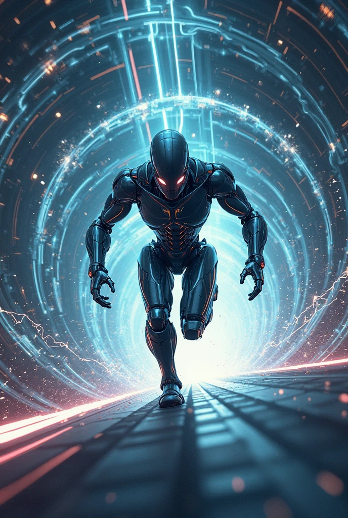 (lightstreaks:1.4), noface, cyborg running , exoskel, dust, smoke, motion blur, neon_mesh_background <lora:Faceless_Cyborgs:0.6> <lora:Neon_Cyberpunk_SDXL:1.0>, masterpiece, best quality, ultra high res, (photorealistic, realistic:1.2), deep shadow, raw photo, film grain, Fujifilm XT3, 8k uhd, dslr, <lora:EnvyBetterHiresFixXL01:1>