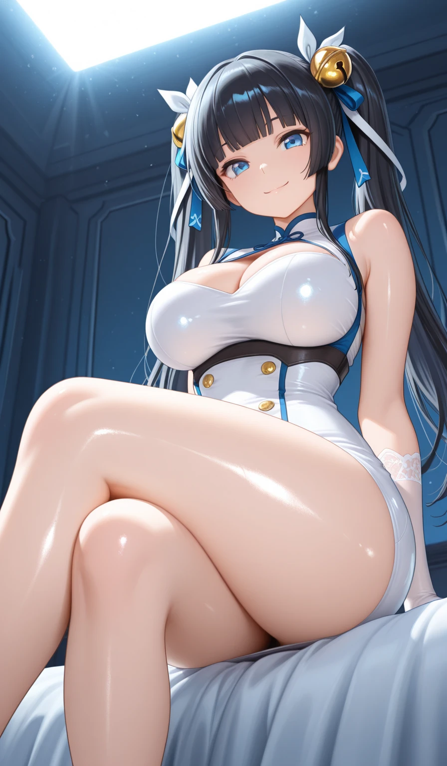 (((masterpiece))), (((best quality))), ((ultra-detailed)), (illustration), ((an extremely delicate and beautiful)), ((super detail)), ((high resolution)), (((nsfw))), ((cybernetic)), (futuristic), (seductive), (((erotic))), (((20 years old))), (pussy juice), camel toe, (((ultra-huge breasts))), (maid), (android), delicate metal decorations, gleaming skin, shiny body, two legs, ((female masturbation)), breast focus, ((tall)), slender legs, ((big round eyes)), cute eyes, drooping eyes, biopunk, ((adult)), in stasis tank, two hands, in suspicious broken laboratory, ((open legs)), five fingers, no extra hands, seductive smile, single side braid, shoulder length hair, ((slender)), (metallic transparent slime dress), lying, spread legs, hair shorter than waist, (right hand on the clitoris and left hand on the breast), soaking wet,