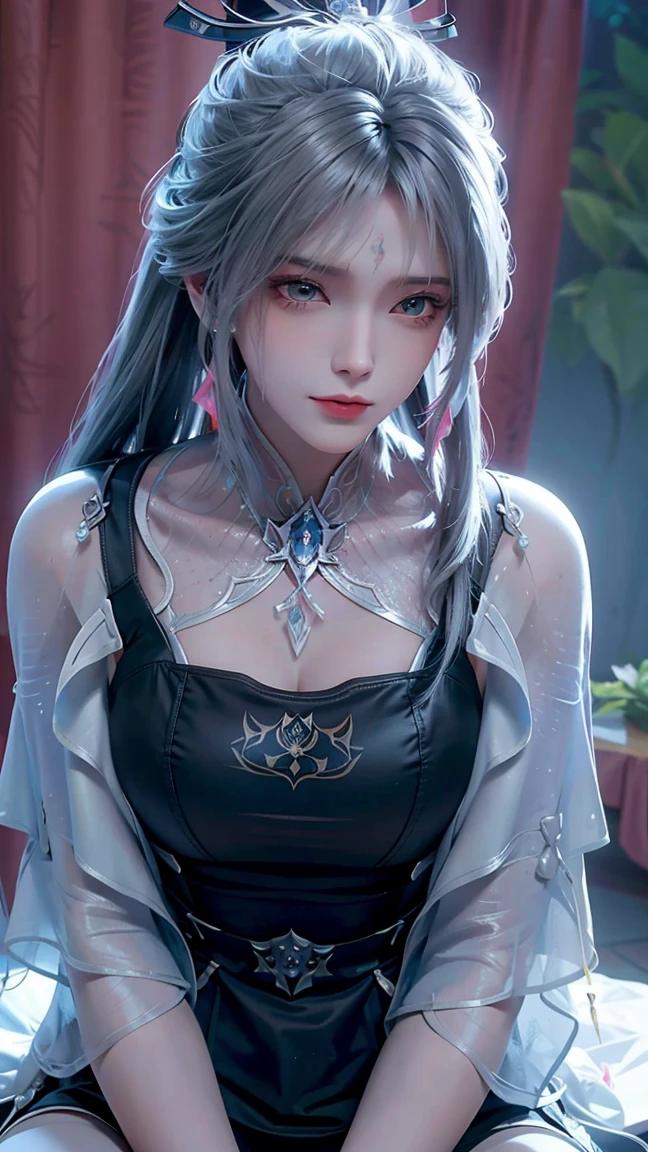 Ray Tracing,{best quality},{ {masterpiece}},Extremely detailed 8k wallpaper,{Extremely refined},rich and colorful,Intricate details,realism,Cool and fair skin,(Apply blush carefully),1080P,sun,Soft,Sense of Brokenness,Skin is smooth as silk,3d,masterpiece,best quality,插图Very detailed,beautiful eyes,Very detailed的 8k cg 壁纸,Extremely refined女孩,8k wallpaper,best quality,noon,pure beauty,White Chinese style telephoto lens,image(Front focus), (in the darkness:1.6), 大卫·霍克尼和阿尔方斯·穆夏的超realism女性肖像, Fantasy Art, Photo-real, Art Station, poster, , Very detailed的脸, 4K, The award-winning, ((masterpiece, best quality)), Delicate face, Whole body love, Rich in details, Multiple poses and expressions, Very detailed, depth, Many parts,Light Particles, Soft lighting, Volumetric Lighting, Intricate details, Attention to detail, ((masterpiece, best quality)), Delicate face, Whole body love, Rich in details, Multiple poses and expressions, Very detailed, depth, Many parts,beautiful girl,Lace,Lace连裤袜,High heel