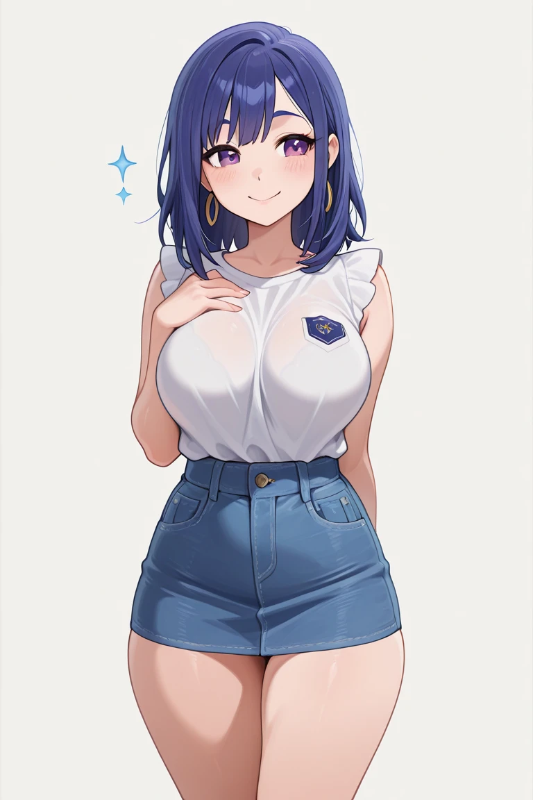 NSFW、(masterpiece、Highest quality:1.2)、1 person、solo、M字Leg spread、Leg spread座り、White string panties、Open legs、Legs open、Leg spread、(Big Tits、Big Breasts、Transparent breasts)、In town、congestion、belly button、Thigh、(Big Tits、Big Breasts、Transparent breasts)、(Erect nipples、black tank top shirt、black bra top、Low rise、belly button、Navy blue denim short skirt、Micro Mini Skirt、White string panties、Gold Necklace)、(Big Tits、Big Breasts)、(tall、Toned body、slim body、Brown Skin、Sunburn、Big Breasts)、（Slanted Eyes、Dark Eyes）、(Sexy look、Erotic look、Estrus、Lust)、((black hair medium straight、Black hair medium bob))、In town、Female teacher, 23 years old、Rumiko Honjo、((masterpiece))、((Highest quality))、((detailed)、((Adult female))、photograph、美しくdetailedな顔、detailedな目、独奏、