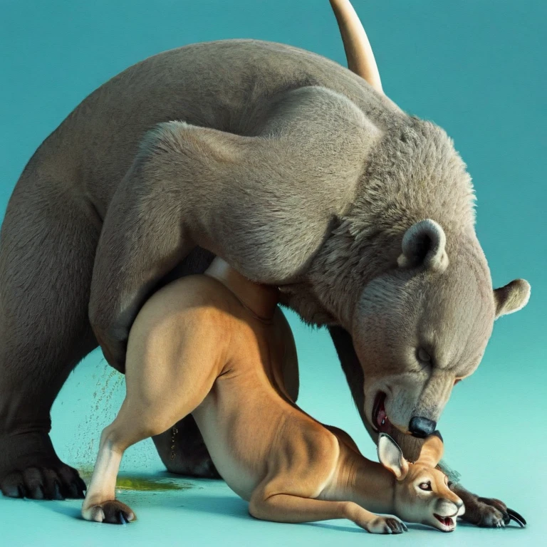 (((feral toddler lion, fluffy, 69, hyper sheath, flared penis, hyper saggy balls, legs up, dirty balls, dirty, on bed, excessive urine, oral, head between legs, duo)))), best quality, ((((photorealistic, hyperrealistic)))), ultradetailed, detailed background, rear view