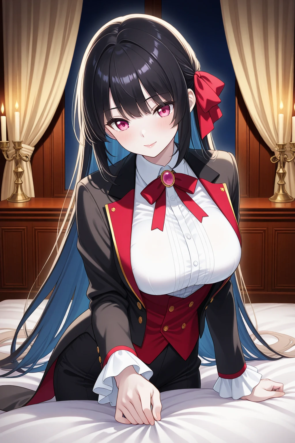 , 1girl, kurugaya yuiko, blush, lipstick, long hair, Hot girl, baddie, staring, glaring, bad attitude, mean girl, crazy, smoking, jewelry, earrings, complex detailed background, casino environment, fancy interior environment, rich
interior, masterpiece, best quality, highly detailed, a anime girl in maid uniforms, holding pistol, maid
outfit, cleavage, evil smile, smile, open mouth ,ecchi anime style, anime girls, ecchi style, ecchi, digital
anime art!!, in anime style, official artwork, (nsfw) not safe for work, beautiful anime maid girl, anime
style 4 k, micro skirt, exposed belly, exposed navel, exposed midriff, exposed lower belly, holding a gun