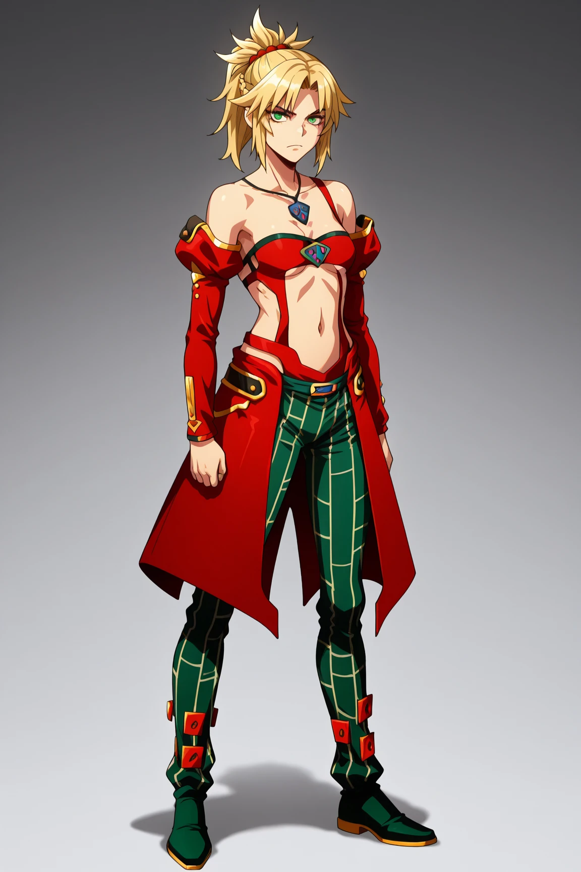 A beautiful woman, short purple hair, long bangs covering her left eye, a headband on her forehead, an exquisite and charming face, a mysterious gaze, a faint smile, draped over her shoulders a thick fur scarf connected to sleeves made of the same fur, a fantasy-style bikini outfit, showcases her delicate and alluring figure, a fur belt around her waist, the background features a cracked giant stone in the wilderness emitting an eerie glow, this character embodies a finely crafted fantasy-style female villain in anime style, exquisite and mature manga art style, perfect body, perfect nose, goddess, femminine, high definition, best quality, highres, ultra-detailed, ultra-fine painting, extremely delicate, professional, anatomically correct, symmetrical face, extremely detailed eyes and face, high quality eyes, creativity, RAW photo, UHD, 8k, Natural light, cinematic lighting, masterpiece-anatomy-perfect, masterpiece:1.5