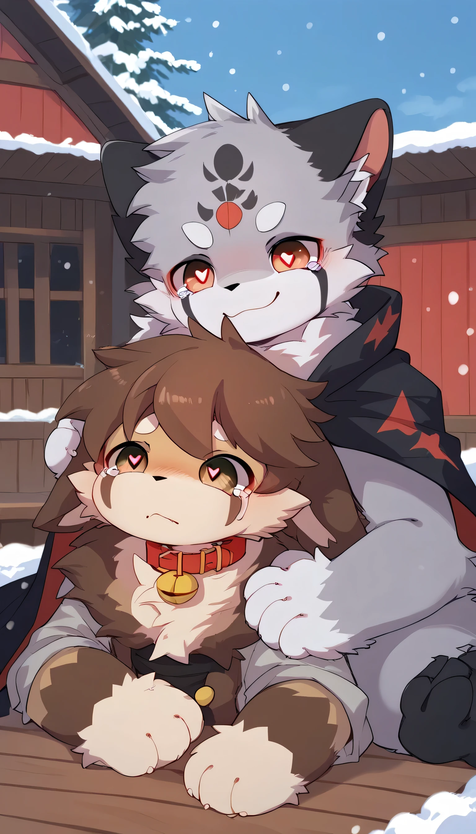 (Meisterwerk: 1,3), (2D: 1,0), (Anime: 1,0), (Illustration: 1,0), painterly style, digital painting, very high quality, very very high detail, very detailed light, very detailed shadows, ray tracing, light reflections on fur, bloom, detailed fur, low saturation, simple color palette, low contrast, anatomically correct, cropped, pov. close up of a 10 year old male shota wolf boy kneeling on the ground and sucking the penis of the male pov character, standing, standing upright, blowjob, blow, sucking dick, suck off pov character, suck genitalia of pov character, lick genitalia, oral sex, oral, deepthroat, cum in mouth, hands of the pov character on head, roughly shove dick into mouth, rough, rough oral sex, uploaded to e621, erect, erection, long and thick genitalia, visible penis, large penis, shota, SHOTA, small boy, young, boy, wolf boy, shota boy, shota wolf, shota wolf boy, chibi, chibi head, small, red eyes, sly facial expression, large dick of pov character in mouth, (masterpiece:1.2),(anatomically correct:1.1), high quality:1.3, anatomically correct, 2 arms, 2 legs, 1 tail, open mouth, closed eyes, blushing, cum, cum in mouth, large amounts of cum dripping from mouth, cum on chest, erotic, night, stars, falling leaves, trees, shed, hut, treetops, sky, wind, bushes, river