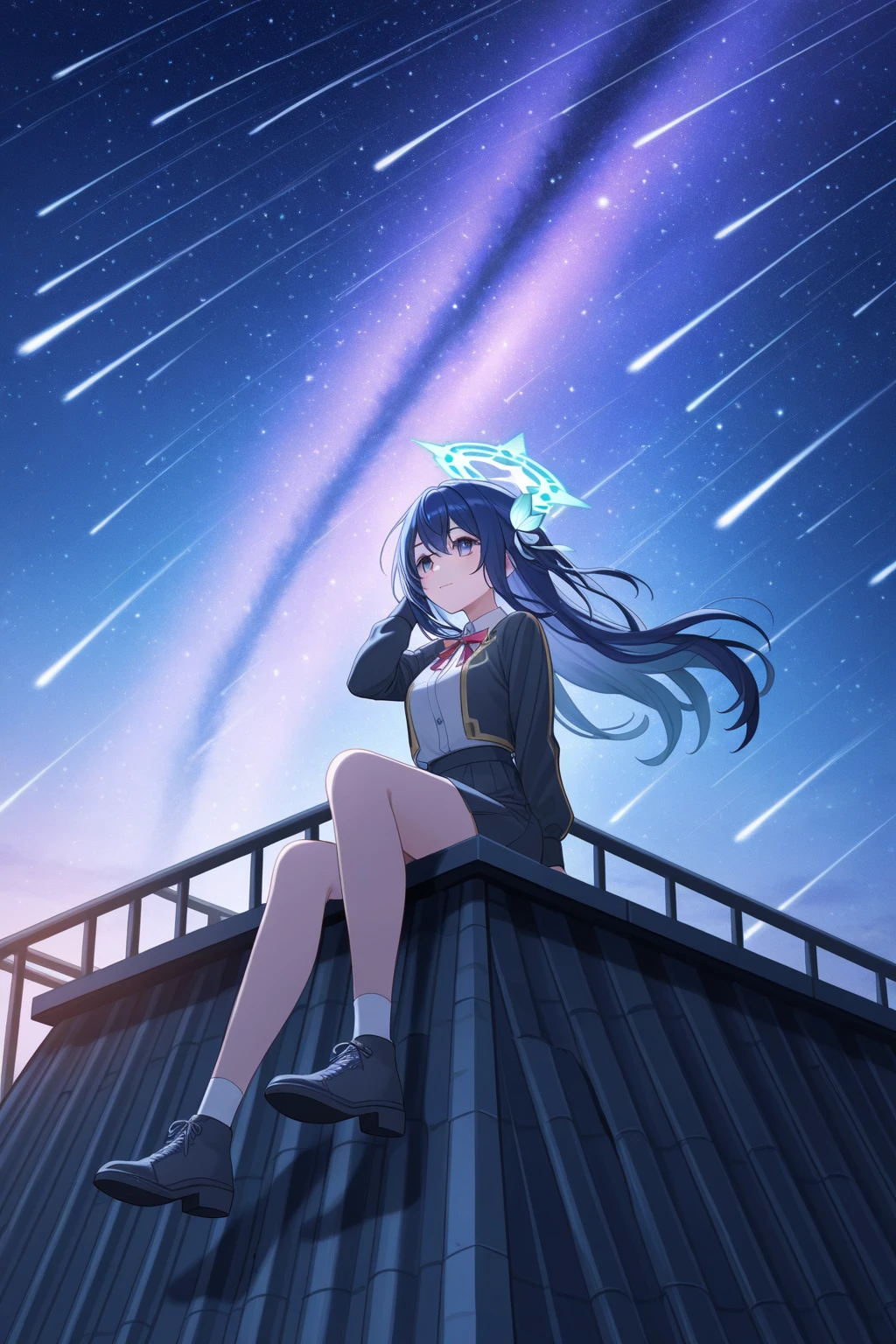 1 anime girl in a purple dress standing in a pool of water, Anime Art Wallpaper 4K, Anime Art Wallpaper 4K, Anime Art Wallpaper 8K, Fondo de pantalla de anime 4k, anime epic artwork, Anime Wallpaper 4k, Fondos de pantalla de anime 4k, Gran Orden del Destino, Badass Anime 8K, Estilo anime como el destino/stay night, Mejor fondo de pantalla de Anime 4K Konachan