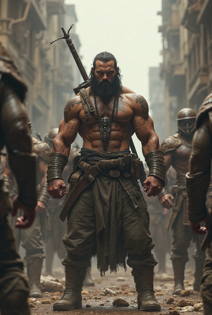 a pirate, black male , Cao Cao , tattoo in face , shorth hair , the way you want, 
