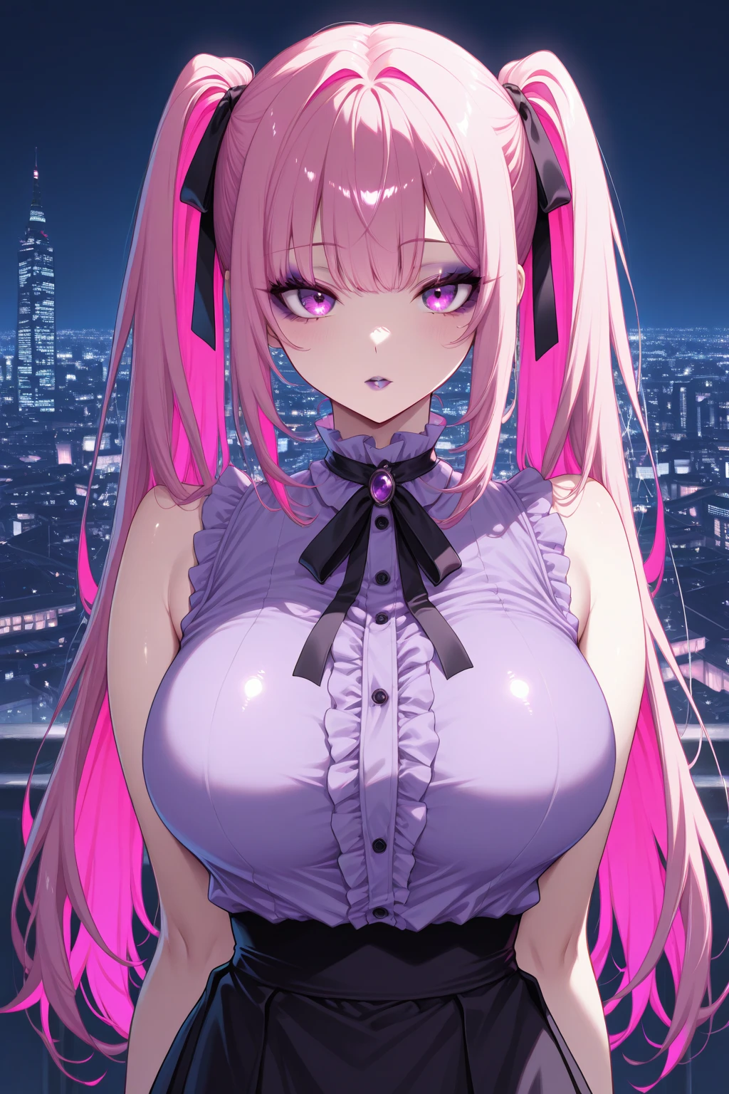 volume nikke, gargantuan breasts, breasts larger than her own body, super glossy oiled skin, Anime girl with pink hair and hair accessories, ahegao, artwork in the style of guweiz, photorealistic anime girl render, photorealistic anime, Realistic Anime, anime. gentle lighting, soft full body shot 8 k, realistic anime artstyle, 3 d anime realistic, 8k artistic nose bokeh, anime realism style, kawaii realistic portrait, Beautiful anime portraits、viewing from below, (( topless corset outfit with breasts and genitals exposed, ultra detailed vagina)), Wear gothic style accessories......, completely nude, sitting with one leg up,,Painful face,Sweat,exhausted, weak,weak face (((spread legs: 1.8)), ((breasts and areolas exposed)), ((vagina and clitoris and vulva exposed)), (((having sex with dildo, squirting vagina))), Correct limbs,Perfect limbs, .. Both arms above head