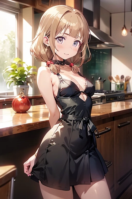 (from above:1.2),(from side:0.9), ((Face)), (Close-Up:0.4), 1female, teacher, wearing a hoodie, bootyshorts, Thicc, small breast, light colored hair, long hair, blue eyes, face to detail, detailed eyes, the background is a pizzaria, smiling, highest quality, (RAW photo:1.2)(Curve,Model,glamor:1.5),Beautiful breasts,(pointed chest:1.0),Farbe_aberration,beautiful detailed shadow,Beautiful eyes,Beautiful body,Beautiful skin,beautifull hands,(medium_breasts:1.5),Brown hair,watching at viewers,black suspenders,Bulging big,breasts,walls: Black miniskirt, garters, Gaze, Small face,bangss,holster,Beautuful Women,hands up,leg holster,Gaze,black boots panty shot, provocation,flank,flank sweat soio,arm,,narrow waist,(with sparkling eyes and a contagious smile),her thin pubic hair, looking at viewer, posed cleavage:1.2,pose muy sexy"