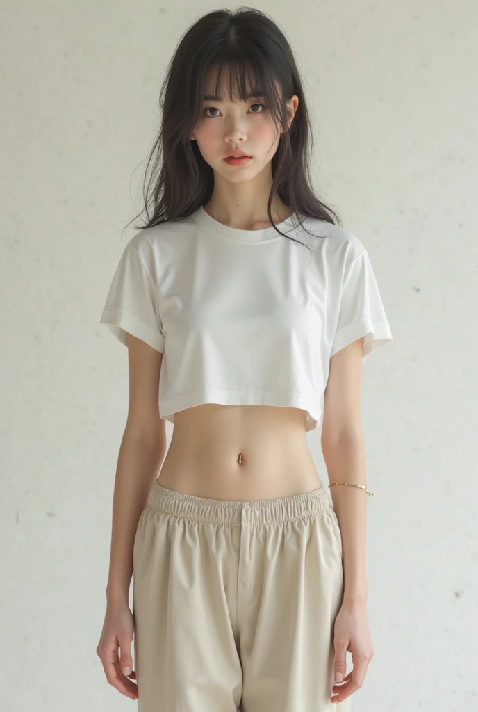 White Shirt、Beauty、short hair