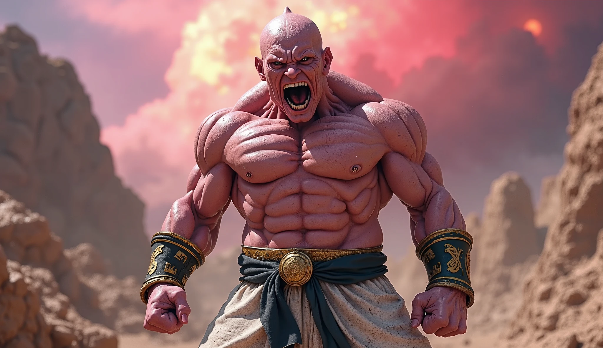 (((intricate design))) (((professional))) (((clear focus))) (((32k UHD Resolution))) (((photorealistic))) (((hyper-detail))) (((masterpiece))), ultra-realistic, a digital render, expressive eyes, perfect face, mesmerising eyes, perfectly detailed anatomy, low contrast, (((Volumetric lighting))) (((cinematic lighting))) (((sunny)) (((1male))) ((tall muscular man male humanoid)), bald, humanoid (((pink skin))), deity, god of insects, waist sash, (((humanoid pink skin tone)), (((alpha male))) pink hue, powerful humanoid appearance, pure white eyes, shiny organic scales, scales. ((glossy organic metallic swimsuit)), ((fully armoured)) intimidating face, strong jaw, high cheekbones, antenna, (((at the library))) ((petal pink humanoid insect)) insect humanoid, insect anatomy, abdomen, stinger, humanoid, bulge (((holding a book))) walking