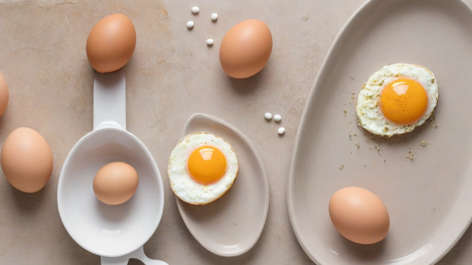 White colour eggs