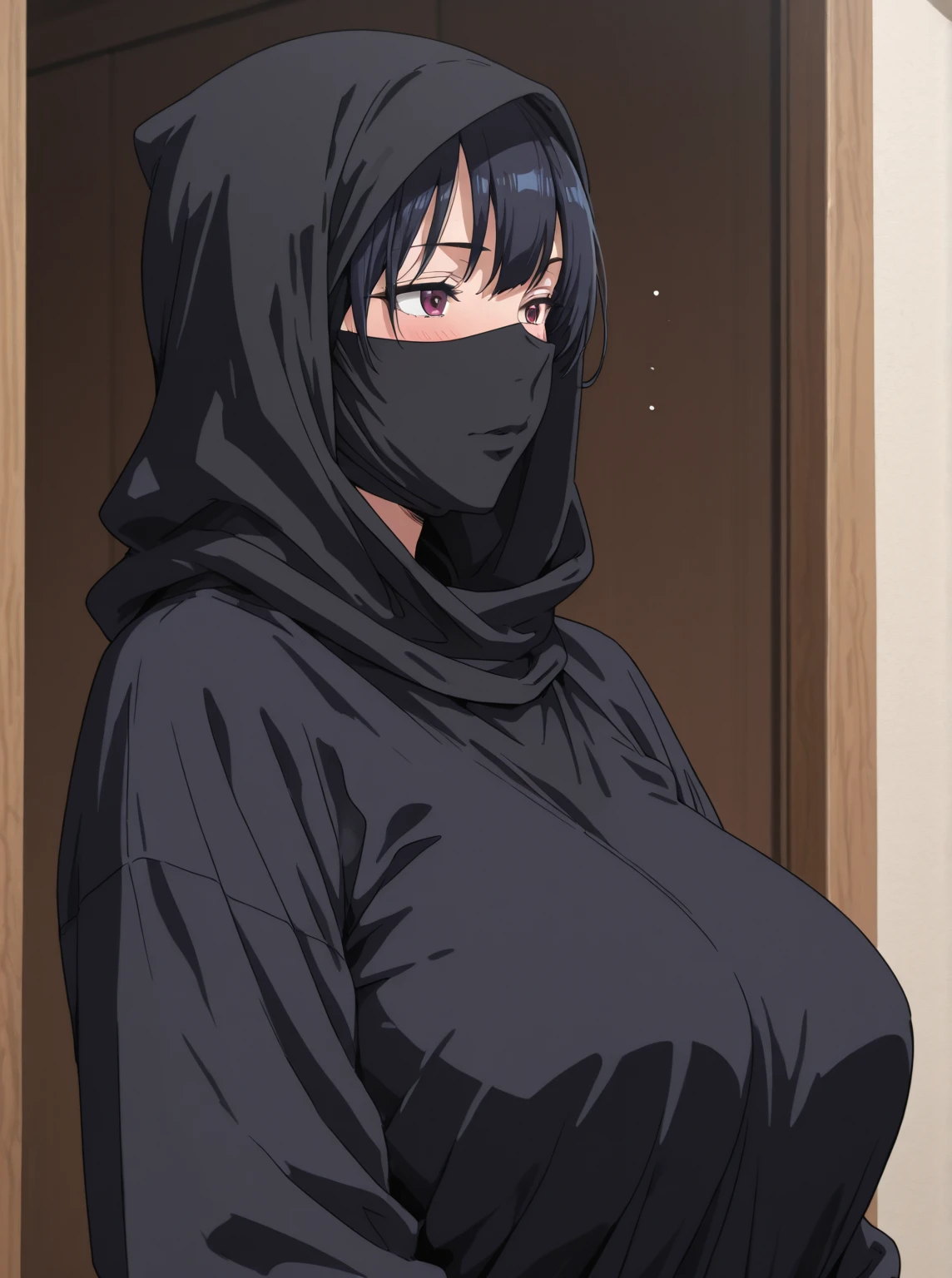 Big breast mom arabic lingerie niqab
