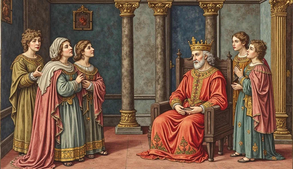 arafed painting of a man with a crown and a woman with a man in a crown, by Caspar van Wittel, by Abraham van den Tempel, by Cristofano Allori, by Antonio de la Gandara, by Gerard Seghers, by Giovanni Bernardino Asoleni, by Hendrick van Balen