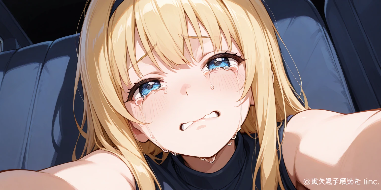 (1girl, Priestess \(goblin slayer!\), goblin slayer!), beautiful detailed eyes, Blue eyes,(tareme), (half-closed eyes), (opened big mouth, licking, Sticky tongue), nsfw, (close-up mouth), Highest quality, Super detailed, masterpiece, Ultra-high resolution, 8k, Embarrassing, blush, Lovely, (With tears in her eyes and her mouth open), Sticky saliva