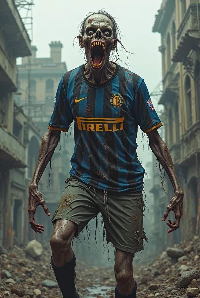 Zombie with Peñarol t-shirt