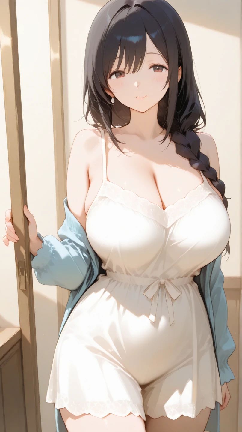 (be familiar with, masterpiece, highest quality, complex),
(((big breasts))),
1 girl, alone,