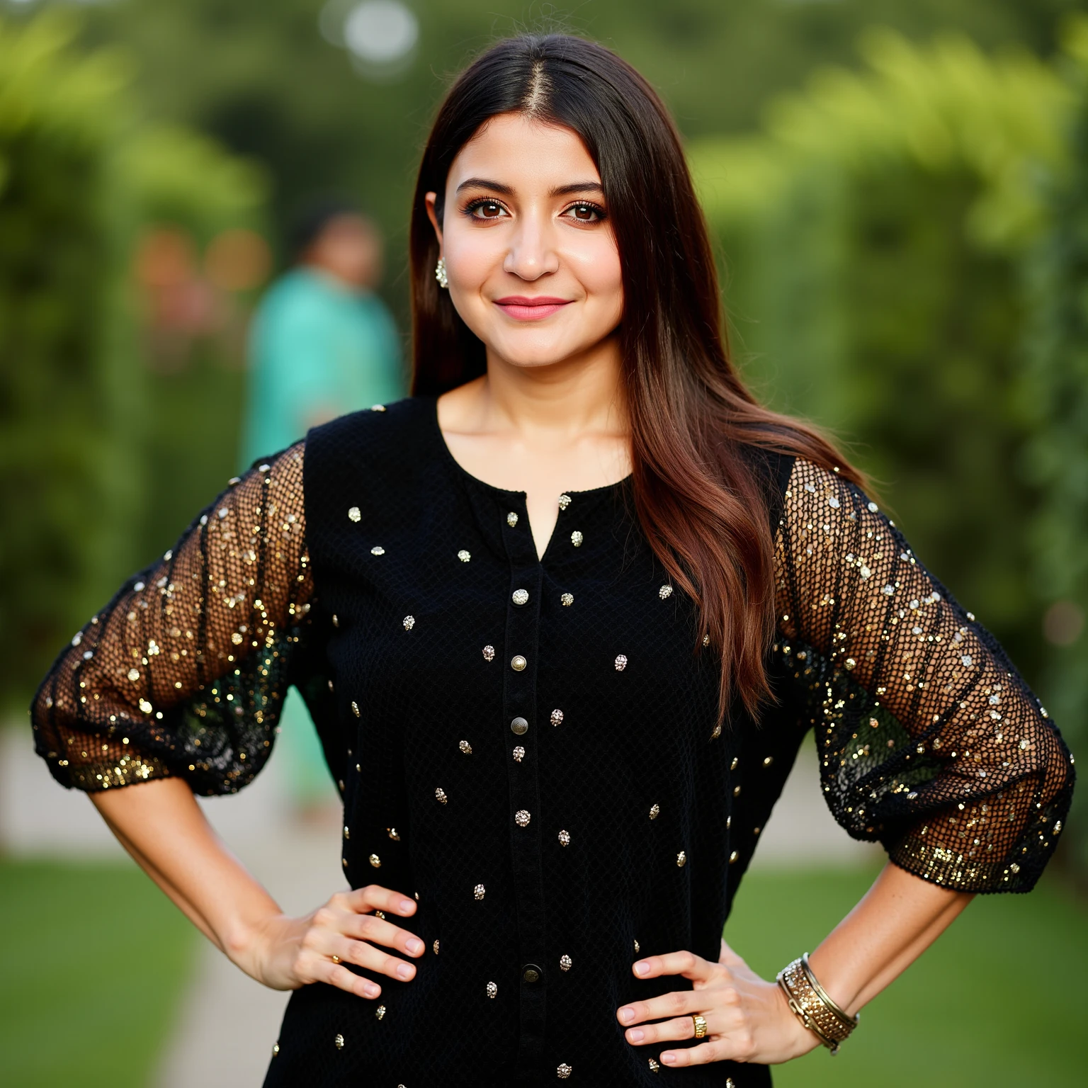 cinematic film still ParineetiChopra, <lora:ParineetiChopraSDXL:1> (8k, RAW photo, best quality, masterpiece:1.2), (realistic, photo-realistic:1.37), ultra highres, depth of field, chromatic aberration, caustics, Broad lighting, natural shading,Fujifilm XT3,ultra detailed,uniform,1girl, solo,standing, looking at viewer, outdoors,street . shallow depth of field, vignette, highly detailed, high budget, bokeh, cinemascope, moody, epic, gorgeous, film grain, grainy