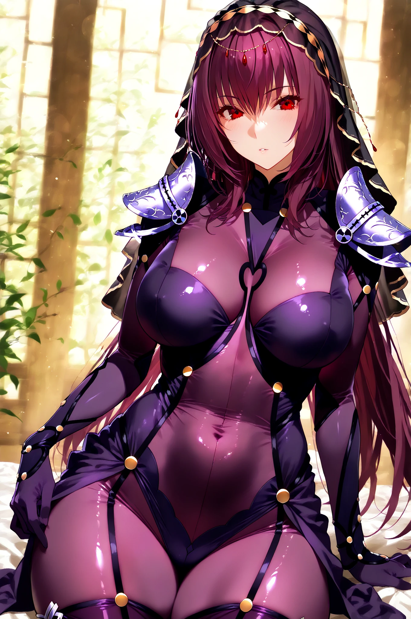 Rider, (purple hair:1.7), (purple eyes:1.5), long hair, (large breasts:1.2),
BREAK (((swimsuit:1.5))),
BREAK looking at viewer, sweaty body, wet, ((smirk)), sweaty, (sweaty boobs:1.4),
BREAK (masterpiece:1.2), best quality, high resolution, unity 8k wallpaper, (illustration:0.8), (beautiful detailed eyes:1.6), extremely detailed face, perfect lighting, extremely detailed CG, (perfect anatomy),