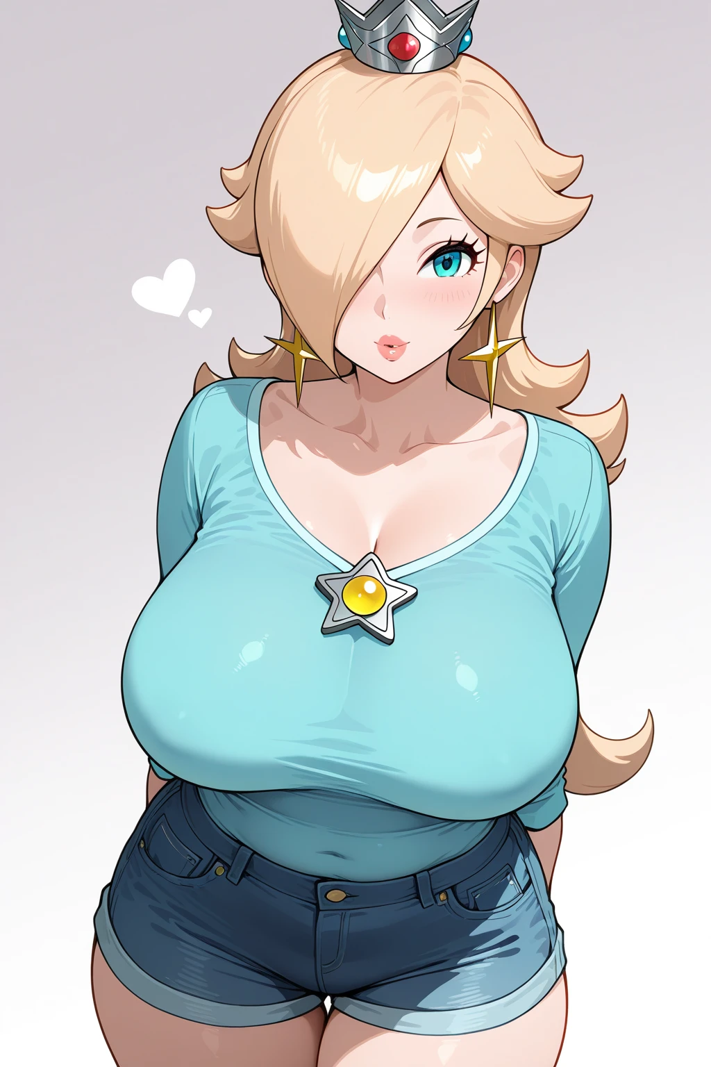 ((illustration for print with 1girl, minimalism, )), simple background, clean:0.9, lineart, vector, (megamanroll), looking at the viewer, upper body, circle frame, breast, nipples, naked, nude, better hair, topless, 