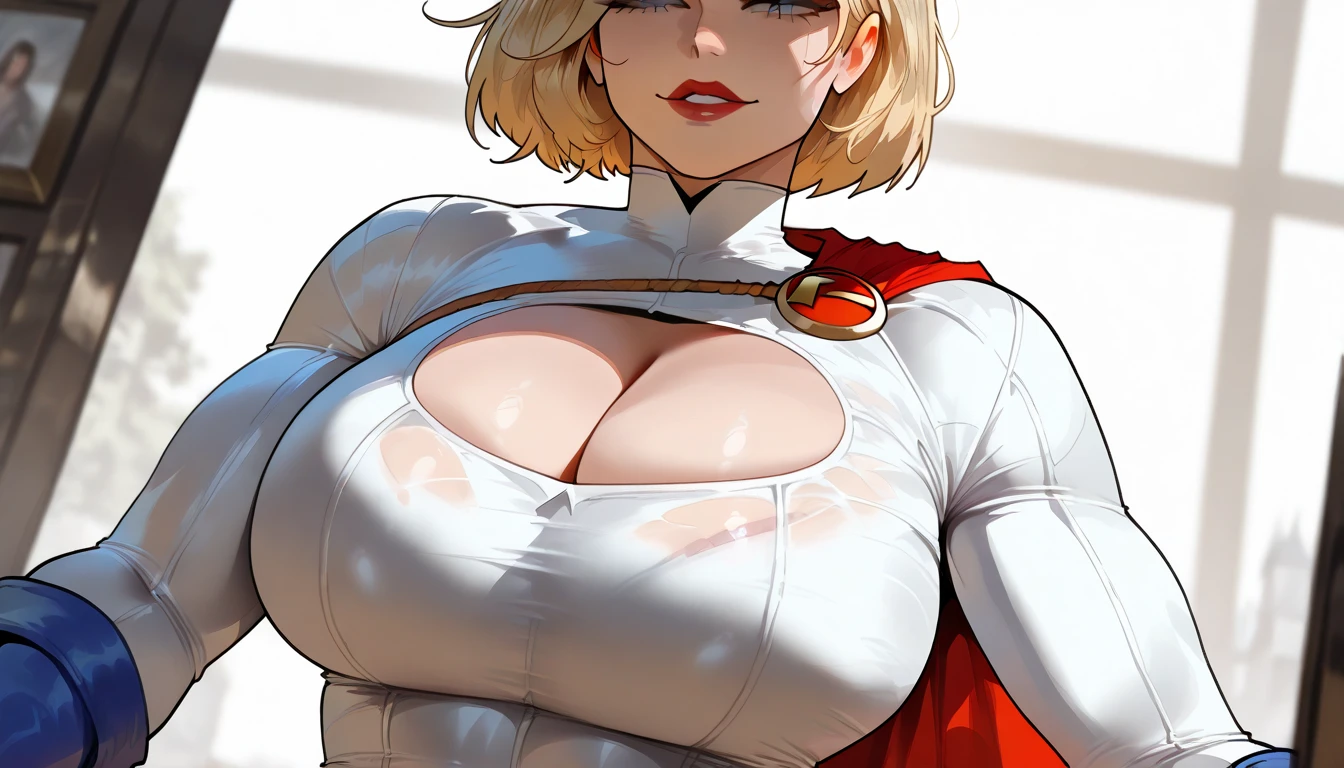 ultra realistic 8k cg, masterpiece, ((ultra detailed background, intricate detail, highly detailed, fine details best quality, hyperdetailed face)), gigantic breasts ,beautiful lighting, absurdres, BoaHancockV2, 1girl, solo, white hair, long hair, jewelry, closed mouth, ), ((black crop top : 1.1), (underboob : 1.4), elbow gloves, thigh boots, split skirt, bare shoulders, curvy, midriff, curvy, thighs, shiny clothes), blue eyes, complex detailed background, inside, luxury palace), ((cowboy shot)), curvy, (gigantic breasts: 1.1), seductive smile, cowboy shot, , (tan skin :1.1) (tan face:1.1)