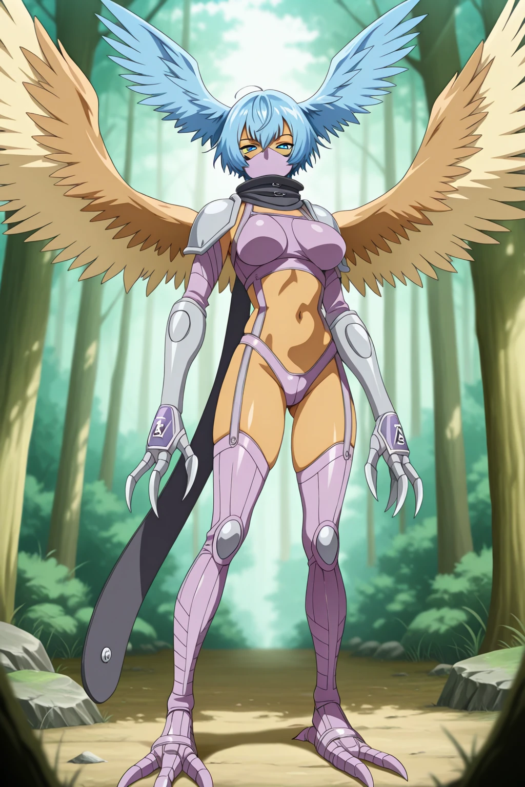 Highest image quality，best qualtiy，1girll（Fairimon），（full bodyesbian：1.7），8K photographic quality，4 k hd wallpaper