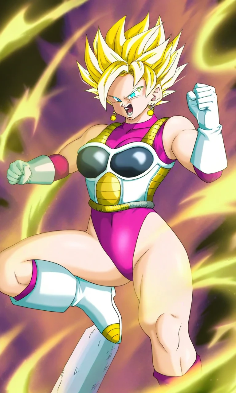 Fmajin, yellow skin, solo, cowboy shot, solo, yellow hair, smiling, black sclera,
MajGear, white baggy pants, belt with the letter M, tube top, cleavage, abs:0.4,
outerspace, stars, meteor,
(insanely detailed, beautiful detailed face, masterpiece, best quality) <lora:FemaleMajin-10v3:0.8>