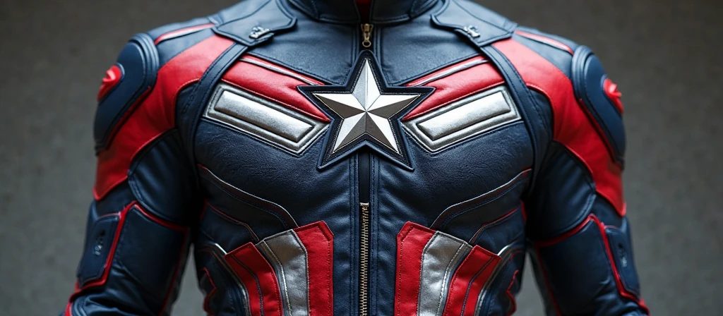 25 yo, ultra detail photo, ultra HD, captain america costume, holding banana, tanding pose, bolde hair, fighting pose