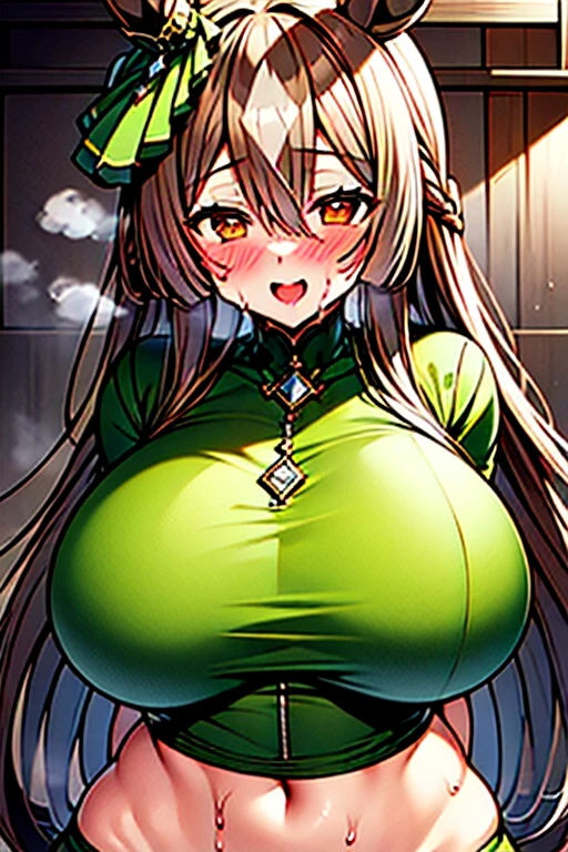 cute face Angle from directly below big breasts pose of temptation、laughter charm Rear angle choker Cute Dresses vampire princess room bed little bat flying in the middle of the night emphasize the chest