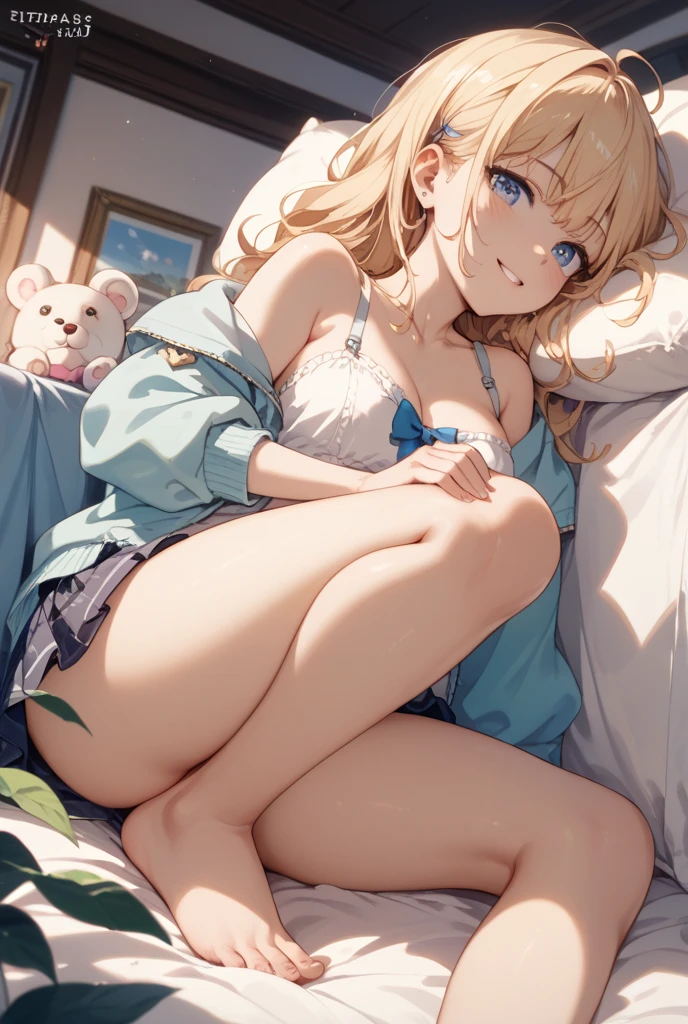 ultra - detailed, A high resolution, (actual, realisticlying: 1.4), 8K, RAW photogr, (On the table), (Best quality at best), physically-based renderingt, college girl, Brown hair long, sandbeach, _The white_The shirt、Skin burns、brownish colors、loose socks、Panchira、spread their legs,quadratic element,Slingshot bikini,Cocked buttocks,a skirt,Large breasts,White transparent bikini,Protruding nipples,Stroke the chest,Fingers inserted into crotch