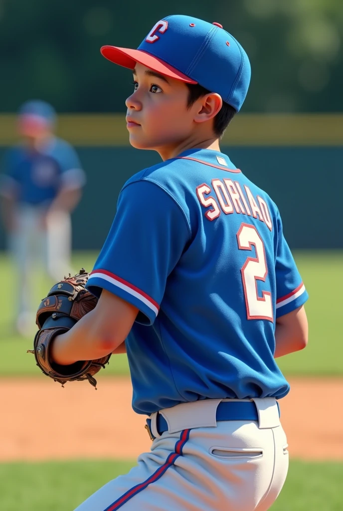 A boy with black hair and psi powers and plays baseball named ness